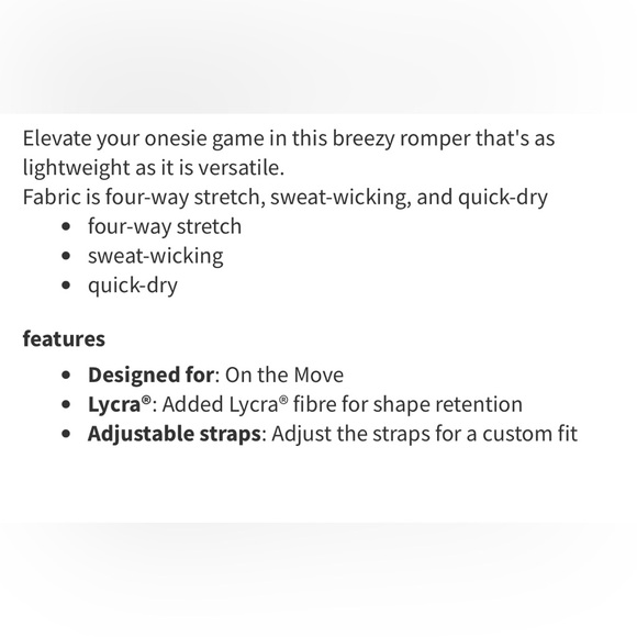 Lululemon Monday Best Romper in Moonwalk - Picture 5 of 9